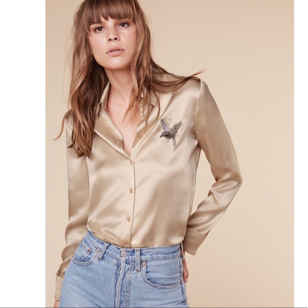 Reformation Parry Blouse